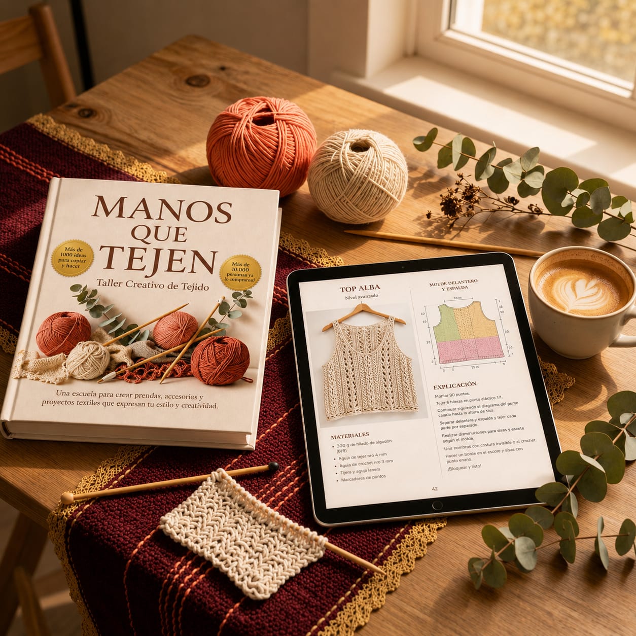 Manos que tejen-Libro Digital